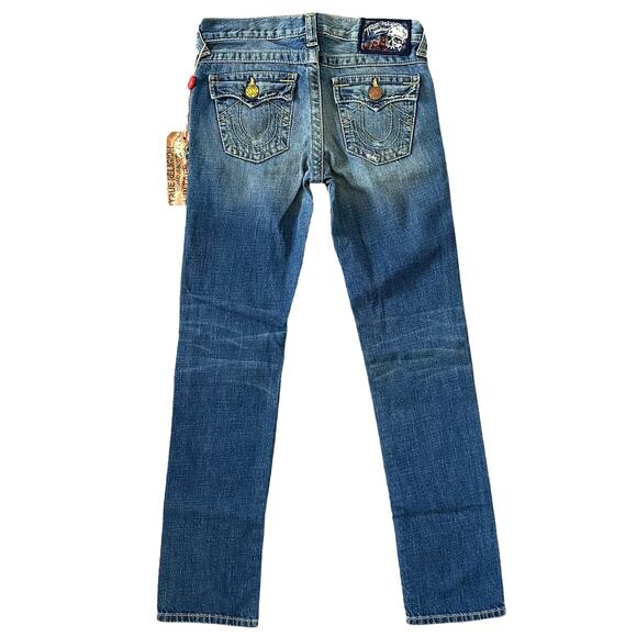 True Religion Boys Zach Vintage Denim & Twill Straight Jeans Size 10 NWT $128 - Picture 1 of 8